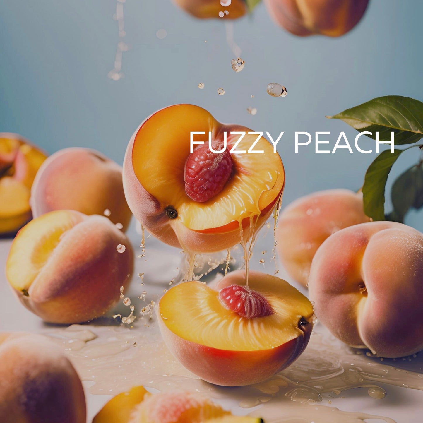 Fuzzy Peach Candle 420g